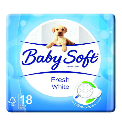 Baby Soft 2 Ply Toilet Tissue