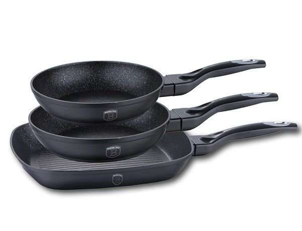 Berlinger Haus 3-Piece Fry & Grill Pan Set