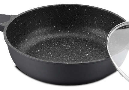 Royalty Line Marble Coating 24cm Deep Fry Pan