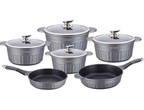 Royalty Line 10 Piece Die Cast Cookware Set