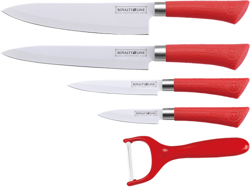 Royalty Line Line 5 Piece Ceramic Coating Knife Set