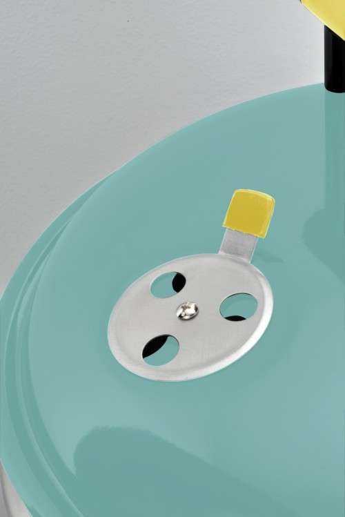 Jamie Oliver - Park Charcoal Portable Braai - Turquoise