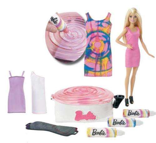 Barbie Spin Art And Doll