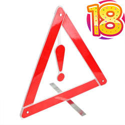 Reflective Safety Triangle