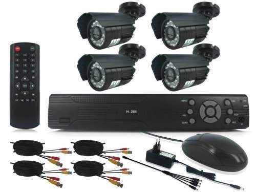 4 Channel CCTV Kit