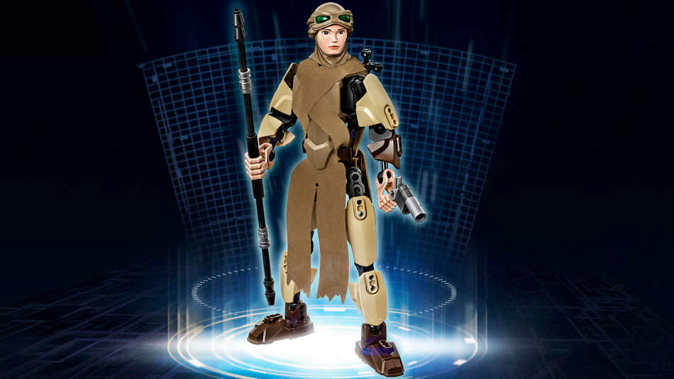 LEGO Star Wars Rey Figure