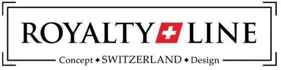 Royalty Line Non-Stick Coating Knife Set 6-Piece with Stand - Red