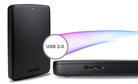 Toshiba Canvio Basics 1TB Portable Drive
