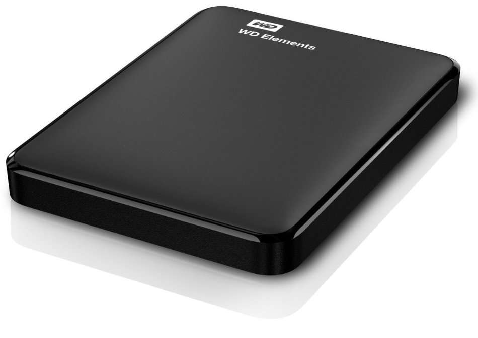 WD Elements 2.5 Inch 1TB Portable Hard Drive