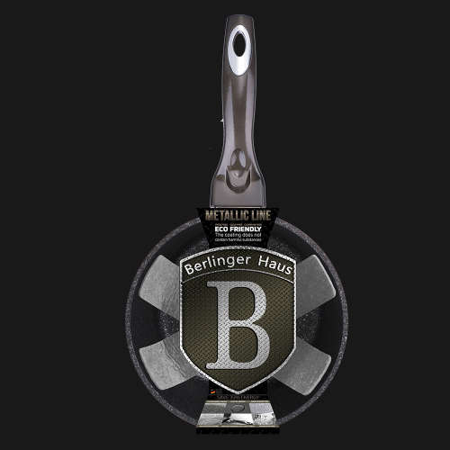 Berlinger Haus 16cm Marble Coating Sauce Pan | Carbon Metallic Line