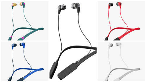 SkullCandy Inkd 2.0 Wireless In-Ear Headphones - Grey