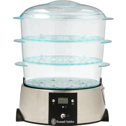 Russell Hobbs - 3 Tier Satin Quartz Food Steamer