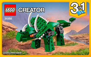 LEGO® Creator Mighty Dinosaurs: 31058