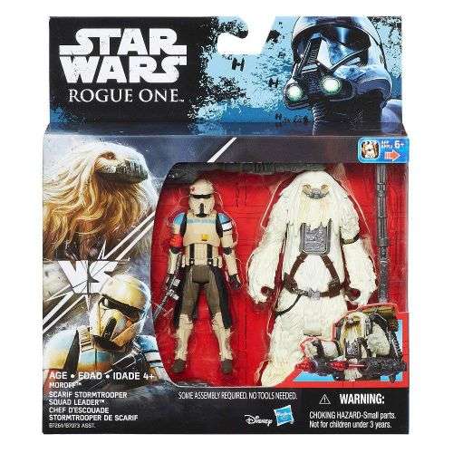 Starwars Deluxe Figure - Scarif Stormtrooper & Squad Leader