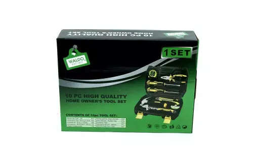 Waldo 10 Piece Homeowner Tool Set