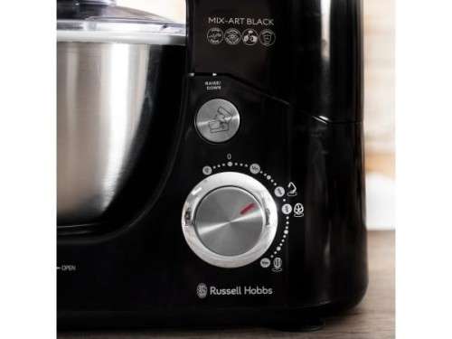 Russell Hobbs  Mix-Art Black Stand Bowl Mixer (600W)