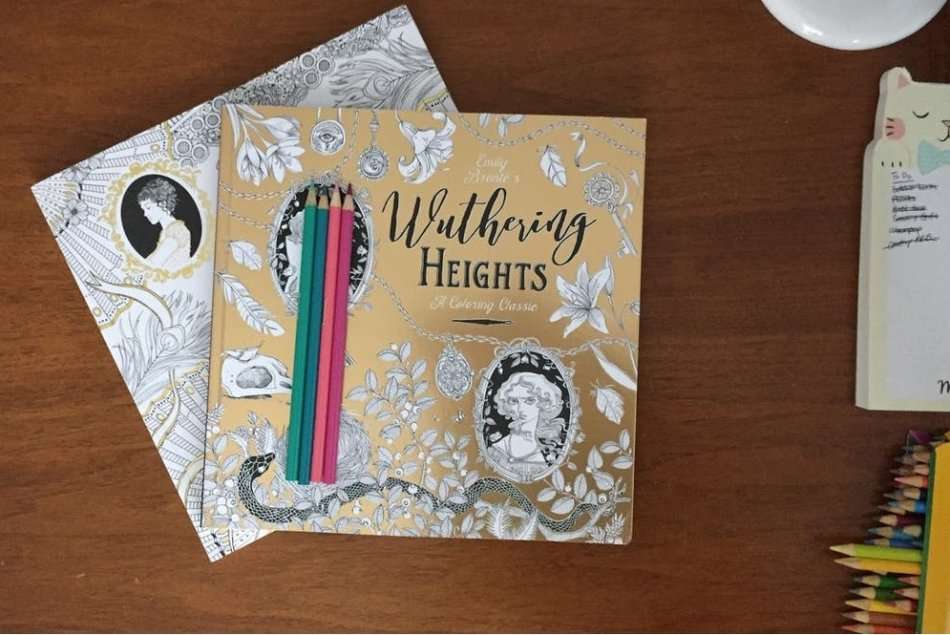 Adult Colouring Classic Collection | Pack of 3 Books & Pencils