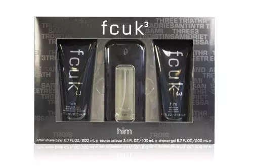 FCUK 3 Gift Set For Him (Parallel Import)