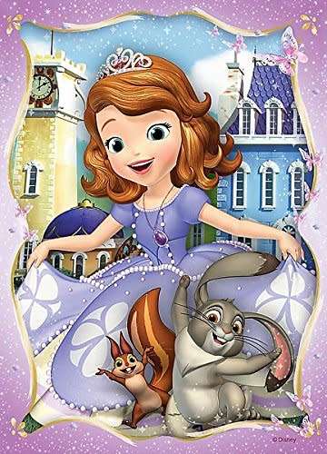 DISNEY JUNIOR 4 in 1 Princess Sofia Trefl Puzzle