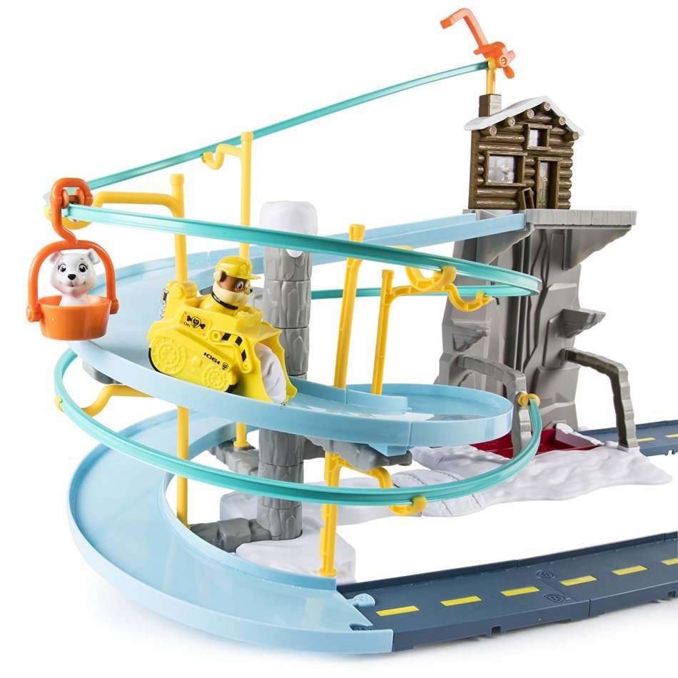 Paw Patrol Roll Patrol Rubble Mountain Rescue Track Set