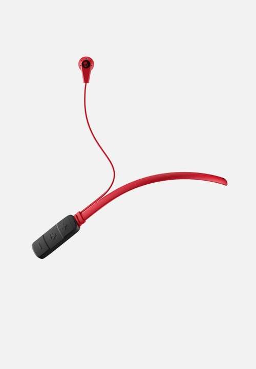 SKULLCANDY INKD Wireless In Ear Headphones Black-Red