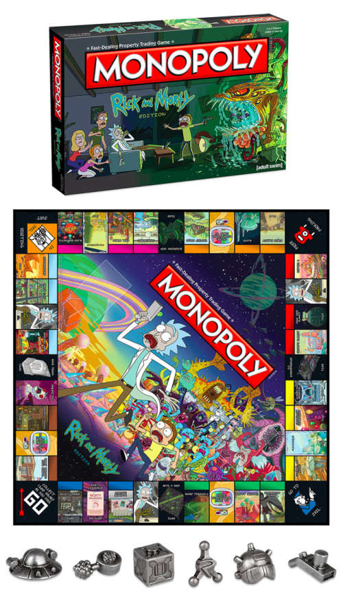 Rick And Morty Monopoly