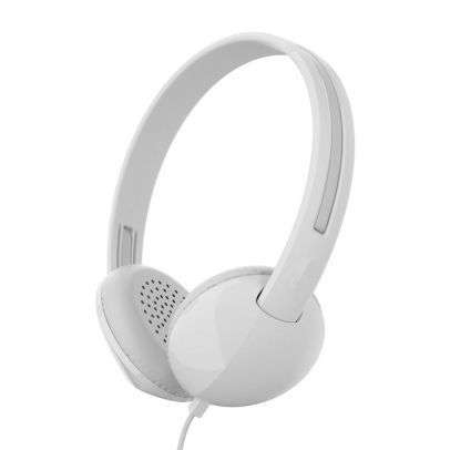 SkullCandy Stim On-Ear Headphones - White & Grey