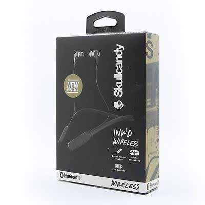 SkullCandy Ink'd 2.0 Wireless In-Ear Headphones - Black