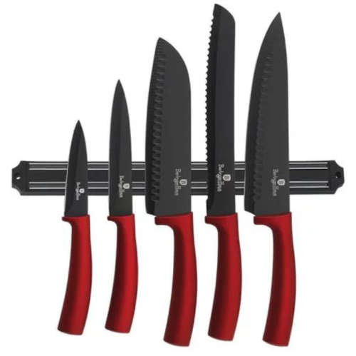 Berlinger Haus 6-Piece Knife Set with Magnetic Hanger