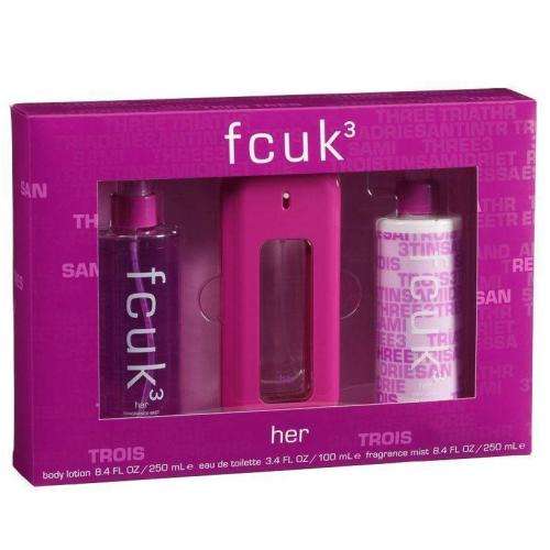 Fcuk 3 Gift Set For Her