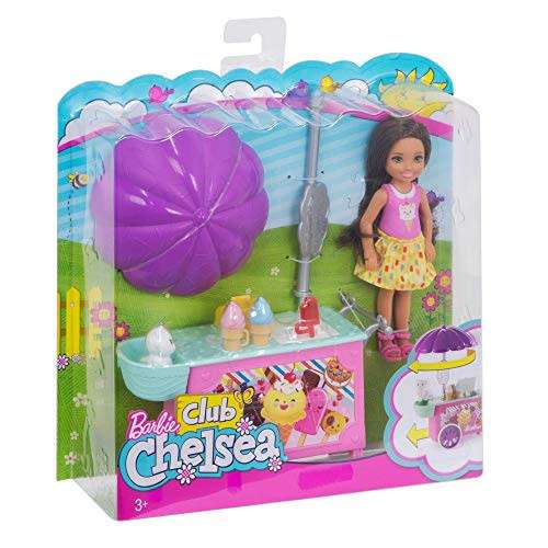 Barbie Club Chelsea Ice Cream Cart Doll & Playset