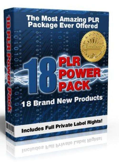 18 PRIVATE LABEL RIGHTS EBOOKS
