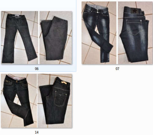 3 pairs Ladies Jeans size 36 (size 12)