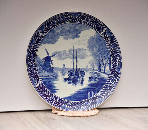 Blue Delft Plate
