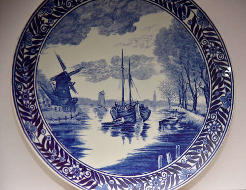 Blue Delft Plate