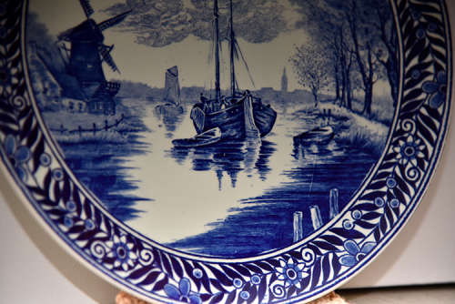 Blue Delft Plate