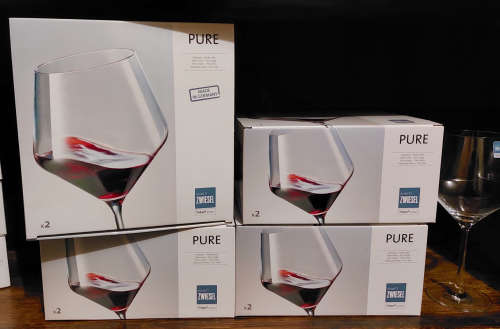 2 x Schott Zwiesel RED WINE / BURGUNDY Glasses ***COLLECTION ONLY - NO SHIPPING***