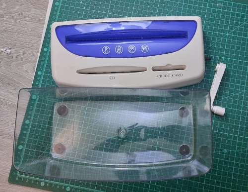 Manual Shredder Machine for Paper/CDs/Cards