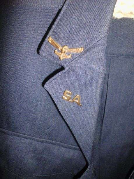 SADF / SA ARMY - BUNNY JACKET / COMBAT JACKET / BATTLE DRESS-SAAF AIRFORCE -1960'S-HENOCHSBERG-361