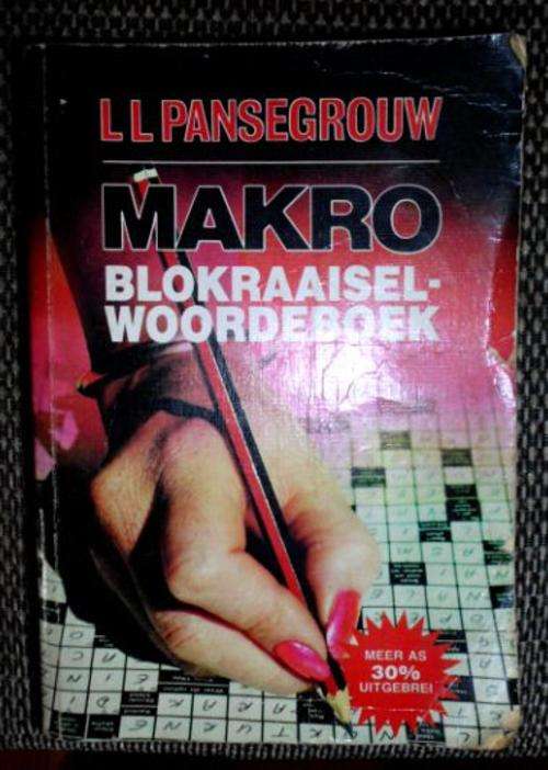 Makro - Blokraaiselwoordeboek- LL Pansegrouw
