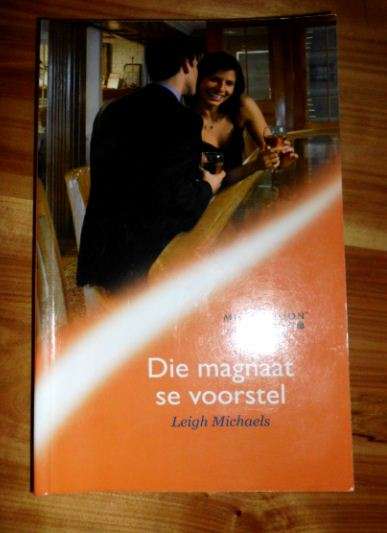 Mills and Boon in Afrikaans - Die magnaat se voorstel - Leigh Michaels