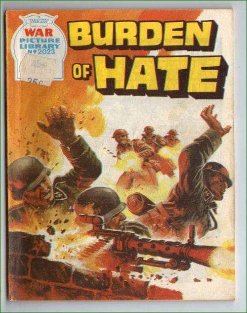 War Picture Library No 2023 - Burden of hate