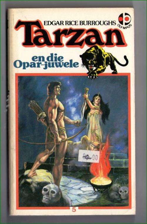 Tarzan en die Opar-juwele  No 5 - Edagar Rice Burroughs