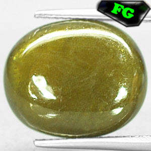 11.09 CT.NATURAL OVAL RED SPARK HONEY BROWN GREEN MADA TITANITE SPHENE