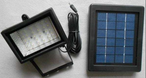 Solar Powered LED Floodlight Sytem **NO COMBINED SHIPPING**