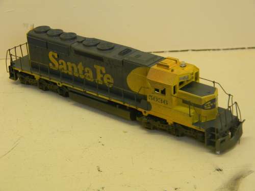UNKNOWN SANTA FE DUMMY LOCOMOTIVE