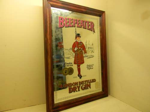 BEEFEATER DRY GIN BAR MIRROR