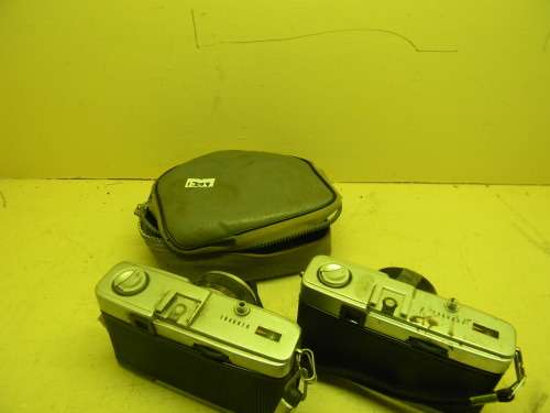 OLYMPUS TRIP 35 x 2 CAMERAS