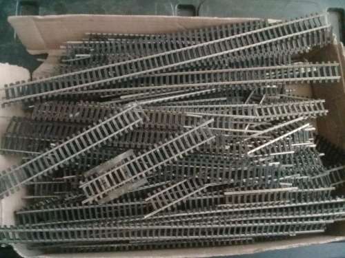 Job lot Ho gauge flexi track.