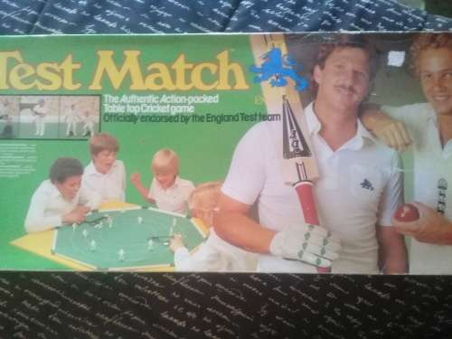 Test Match Table Top Cricket Game